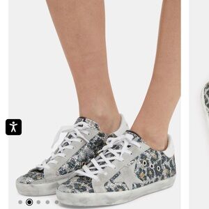 Golden goose leopard sparkle size 38